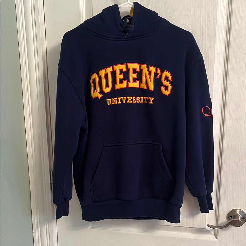 Queen's University Navy Hoodie